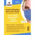 LUVOS ActiveFace Mund-Nase-Maske Gr.2 blaugem.